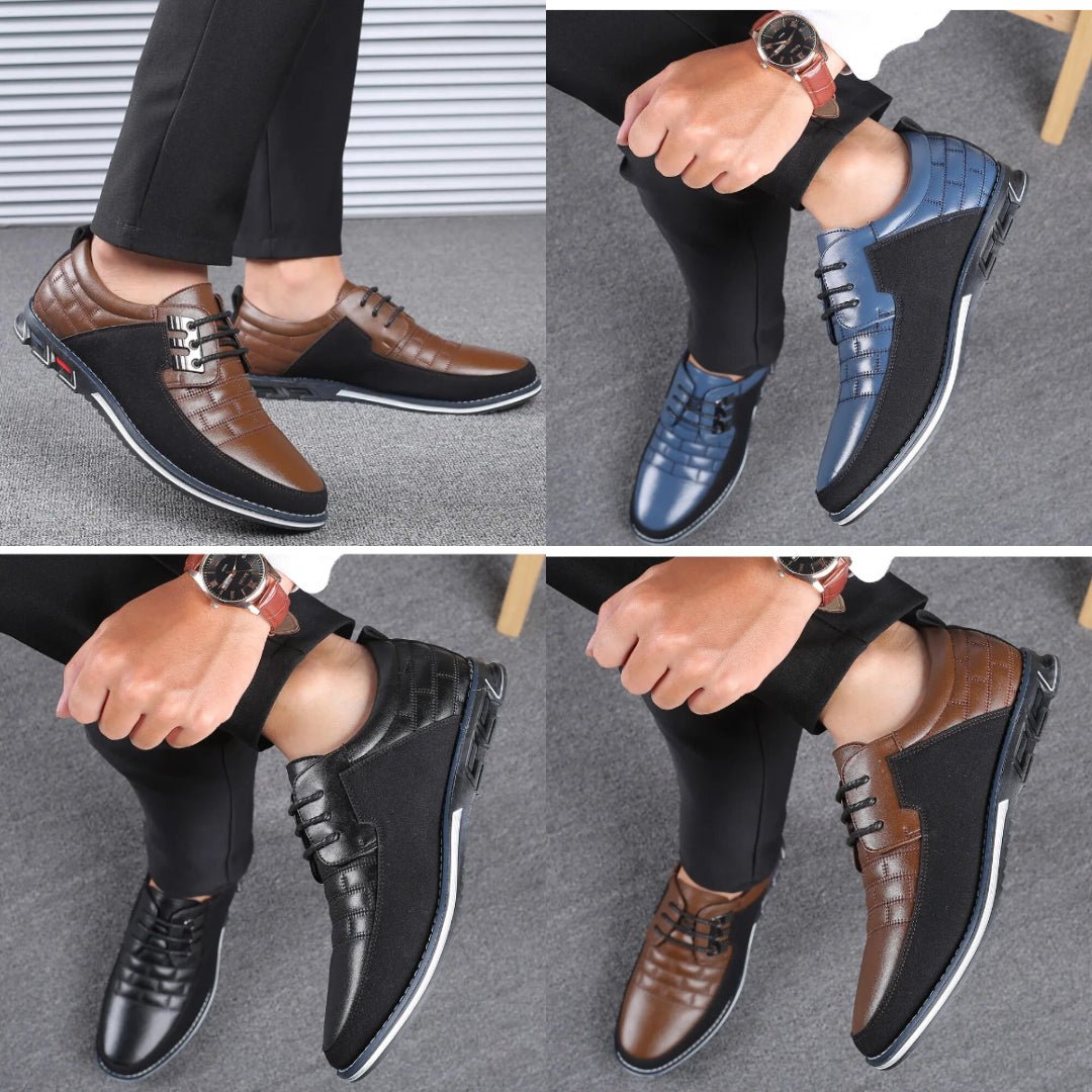 JACK® Chaussures décontractées en cuir pour hommes - Benetty