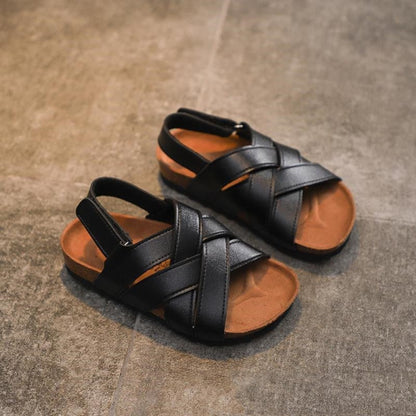 Summer Children's Cork Sandals Non-Slip Boy Shoes - Benetty